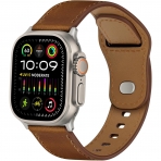 WPPQTRV Apple Watch Ultra 2. Nesil Kay-Retro Brown