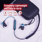 WRZ N5 Bluetooth Kablosuz Ense Tipi Kulaklk-Blue