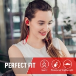 WRZ S8 Bluetooth Kablosuz Kulak i Kulaklk-Red