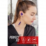 WRZ S8 Bluetooth Kablosuz Kulak i Kulaklk-Purple Pink