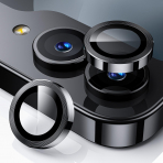 WSKEN Galaxy Z Flip 6 Kamera Lens Koruyucu-Black