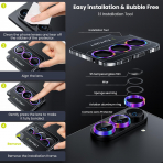 WSKEN Galaxy Z Fold 7 Kamera Lens Koruyucu -Colorful