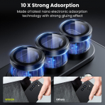 WSKEN Galaxy Z Fold 7 Kamera Lens Koruyucu -Black 
