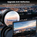 WSKEN Galaxy Z Fold 7 Kamera Lens Koruyucu -Black 