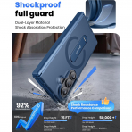 WSKEN Galaxy Z Fold 8 Ultra MagSafe K�l�f-Blue