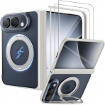 WSKEN iPhone Duo Manyetik Y�z�k Standl� K�l�f