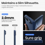 WSKEN iPhone Duo D�ner Standl� K�l�f -Blue