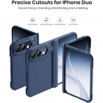 WSKEN iPhone Duo D�ner Standl� K�l�f -Blue