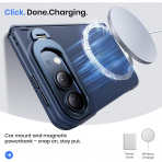 WSKEN iPhone Duo D�ner Standl� K�l�f -Blue