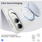 WSKEN iPhone Duo D�ner Standl� K�l�f -White