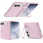 WSKEN iPhone Duo D�ner Standl� K�l�f -Pink