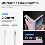 WSKEN iPhone Duo D�ner Standl� K�l�f -Pink