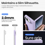 WSKEN iPhone Duo D�ner Standl� K�l�f -Purple