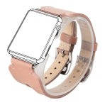 Wearlizer Apple Watch kili Deri Kay (38mm)-Pink
