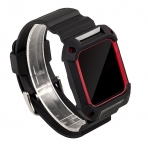 Wearlizer Apple Watch Rugged Koruyucu Klfl Kay (38mm)-Red