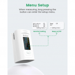 Wellue Bluetooth Parmak Ucu Nab�z Oksimetresi-White