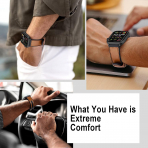 WestEagle Apple Watch Ultra 2. Nesil Uyumlu Deri Kay��-Light Brown