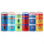 Whiskware Marvel Desenli 3 Katl Beslenme Kutusu (Captain Amerika)