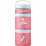 Whiskware Prenses Desenli 3 Katl Beslenme Kutusu (Cinderella)