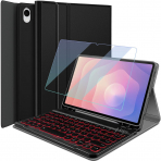 Wineecy Samsung Galaxy Tab S11 Klavyeli Klf -Black