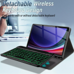 Wineecy Samsung Galaxy Tab S10 Lite Klavyeli Klf 