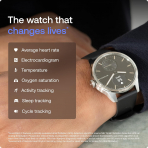 Withings ScanWatch 2 Hybrid Akll Saat (38mm)-Rose Gold