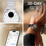 Withings ScanWatch 2 Hybrid Akll Saat (42mm)-White