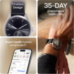 Withings ScanWatch 2 Hybrid Ak�ll� Saat (42mm)-Black