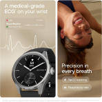 Withings ScanWatch 2 Hybrid Ak�ll� Saat (42mm)-Black