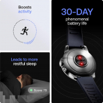 Withings ScanWatch Nova Hybrid Ak�ll� Saat (42mm)-Black