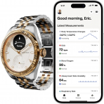 Withings Scanwatch Nova Brilliant Akll Saat (Gold)