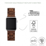 Woodcessories Apple Watch Kay (38mm)-Walnut Black