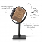 Woodcessories Apple Watch EcoDock Stand-Solid Oak Wood