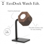 Woodcessories Apple Watch EcoDock Stand- Solid Walnut Wood