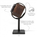 Woodcessories Apple Watch EcoDock Stand- Solid Walnut Wood