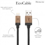 Woodcessories EcoCable Lightning Kablo-Black