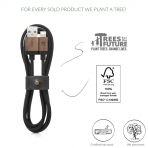 Woodcessories EcoCable Lightning Kablo-Black