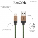 Woodcessories EcoCable Lightning Kablo-Green