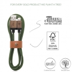 Woodcessories EcoCable Lightning Kablo-Green