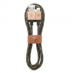 Woodcessories EcoCable Lightning Kablo-Green Brown