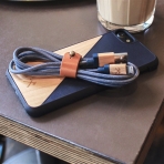 Woodcessories EcoCable Lightning Kablo-Navy Blue