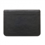 Woodcessories MacBook EcoPouch Klf (15 in)-Black Vegan Leather
