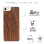 Woodcessories iPhone 8 EcoCase Casual Klf-Walnut Transparent
