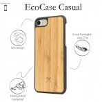 Woodcessories iPhone 8 EcoCase Casual Klf-Bamboo Black