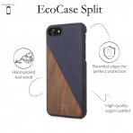 Woodcessories iPhone 8 EcoCase Klf-Walnut - Navy Blue