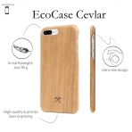 Woodcessories iPhone 8 Plus EcoCase Kevlar Klf-Cherry