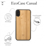 Woodcessories iPhone X EcoCase Klf-Black