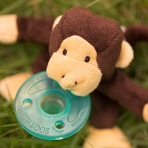 WubbaNub Oyuncakl Emzik-Monkey