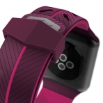 X-Doria Apple Watch Soft Silikon Kay (38mm)-Purple Pink