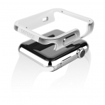 X-Doria Apple Watch Bumper Klf (38mm)-Silver